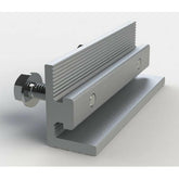 Unirac SM Splice Bars, Integrated Bonding, Mill (Priced as pack of 20 pc)